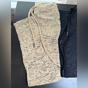 ECHT Beige and Black Leggings